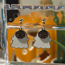 Load image into Gallery viewer, Ghostie Mask Stud Earrings
